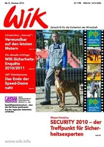 WiK - Zeitschrift für die Sicherheit der Wirtschaft 5/2010