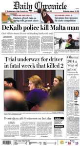 Daily Chronicle, 29. January 2014