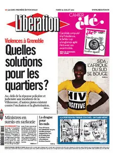 Libé - Mardi 20 juillet 2010