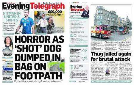 Evening Telegraph Late Edition – August 07, 2018