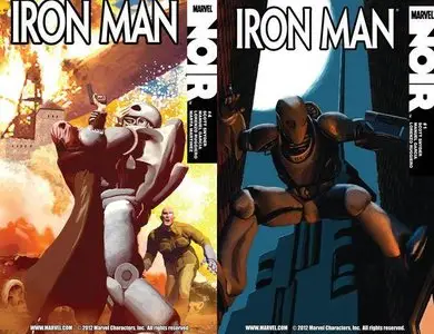 Iron Man Noir #1-4 (2010) Complete
