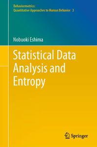 Statistical Data Analysis and Entropy