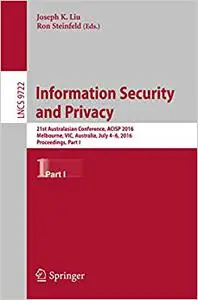 Information Security and Privacy, Part I