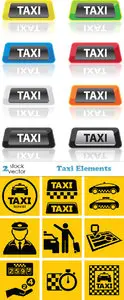 Vectors - Taxi Elements