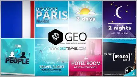 GEO - Travel & Booking Promo Trip Package - Project for After Effects (VideoHive)