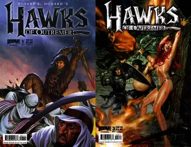Robert E. Howard's Hawks of Outremer #1-4 (2010) Complete