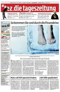 Die Tageszeitung TAZ vom 03 bis 07 August 2011