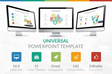 CreativeMarket - Universal Powerpoint Template