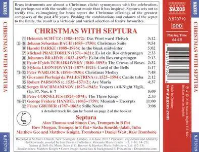 Septura - Christmas with Septura: Bach, Handel, Rachmaninov, Warlock (2016)