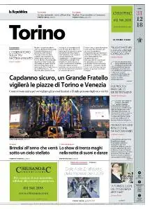 la Repubblica Torino - 31 Dicembre 2018