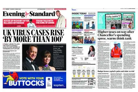 London Evening Standard – March 12, 2020