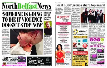 North Belfast News – October 27, 2018