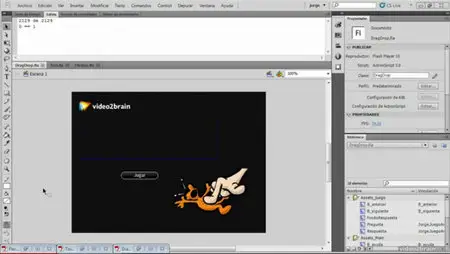 Video2Brain - Creación de juegos con Adobe Flash: Juegos de inteligencia - Ejemplos prácticos