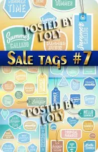 Sale tag #7 - Stock Vector