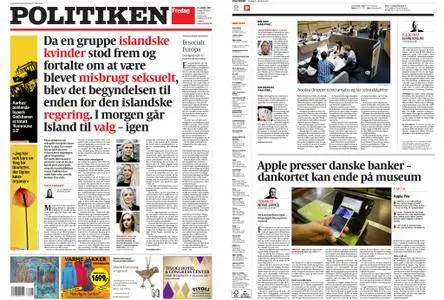 Politiken – 27. oktober 2017