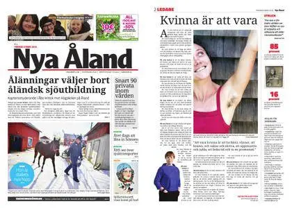 Nya Åland – 08 mars 2018