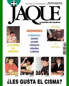 JAQUE • La pasion del Ajedrez • Numero 370 • Febrero 1994 (Spanish)