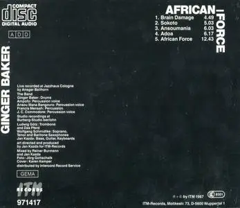 Ginger Baker - African Force (1987) {ITM}