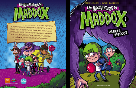 Les Mégaventures de Maddox - Tome 1 - Alerte Bigfoot