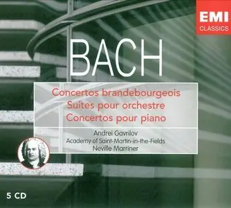 Bach - Concertos & Suites (Neville Marriner, Andrei Gavrilov) (2006)
