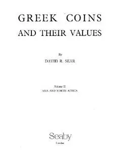 Greek coins and their values. Volume II (Asia and North Africa)