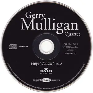 Gerry Mulligan Quartet - Pleyel Concert Vol. 2 (1954) [Remastered 1996]