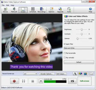 NCH Debut Video Capture Software Pro 9.46 instal