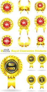 Vectors - Royal Guarantee Stickers