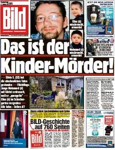 Bild Zeitung vom 31 Oktober 2015