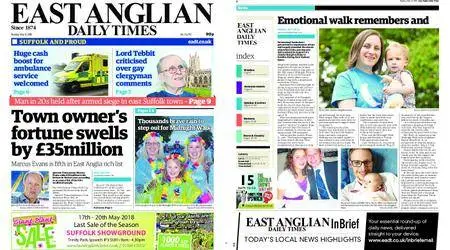 East Anglian Daily Times – May 14, 2018