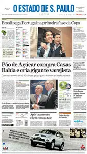 Jornal O Estado de SP em PDF, Sábado, 05 de Dezembro de 2009