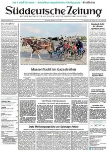 Süddeutsche Zeitung vom Montag, 14. Juli 2014