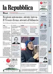 la Repubblica - 15 Febbraio 2019