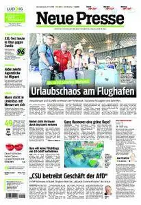 Neue Presse - 21. Juli 2018