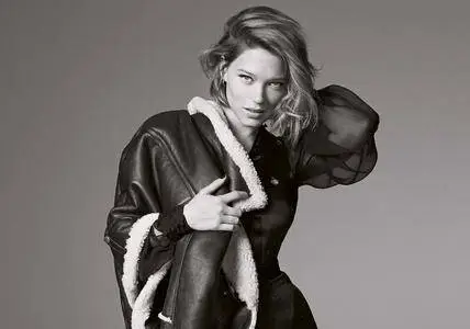 Lea Seydoux by Kai Z Feng for Elle UK June 2016