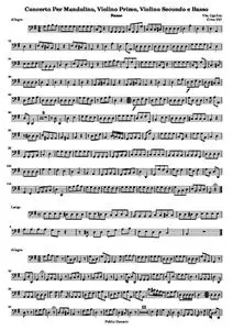 UgolinoV - Concerto Per Mandolino, Violino Primo, Violino Secondo e Basso (Gimo 297)