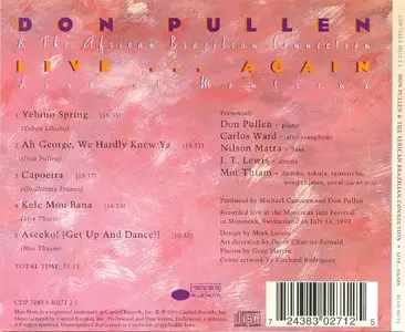 Don Pullen & The African Brazilian Connection - Live...Again (1995) [repost]