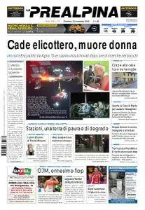 La Prealpina - 20 Novembre 2016