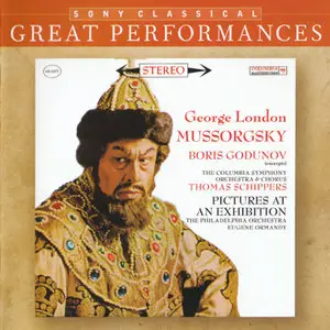 Mussorgsky: Scenes from Boris Godunov; Pictures at an Exhibition; London; Schippers; Ormandy