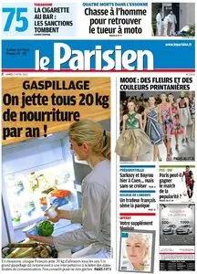 Le Parisien + Cahier Paris du Samedi 7 Avril 2012