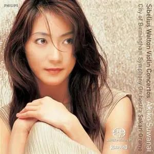 Akiko Suwanai, City Of Birmingham SO - Sibelius & Walton: Violin Concertos (2003) MCH SACD ISO + DSD64 + Hi-Res FLAC