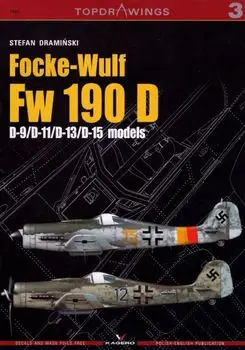 Focke-Wulf FW-190D: D-9/D-11/D-13/D-15 models (Topdrawings 03)