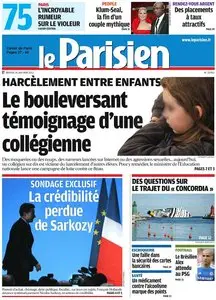 Le Parisien + Cahier Paris du 24 Janvier 2012
