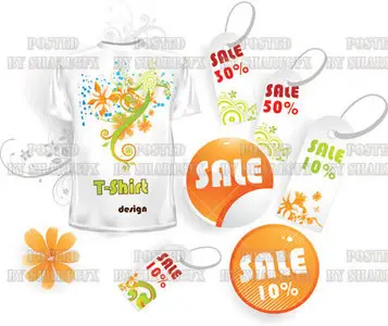 Stock Vector - T-shirt Sales