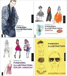 Essential Fashion Illustration (4 Book Collection)