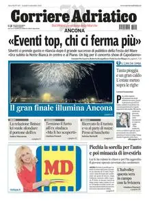 Corriere Adriatico Ancona - 4 Settembre 2023
