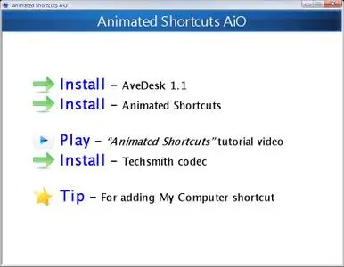 Animated Shortcuts AiO