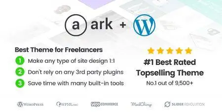 ThemeForest - The Ark v1.27.0 - WordPress Theme made for Freelancers - 19016121