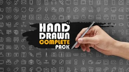 Hand Drawn Complete Pack V.1 - Project for After Effects (VideoHive) 14186241