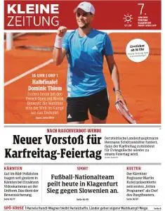 Kleine Zeitung Kärnten - 7 Juni 2019